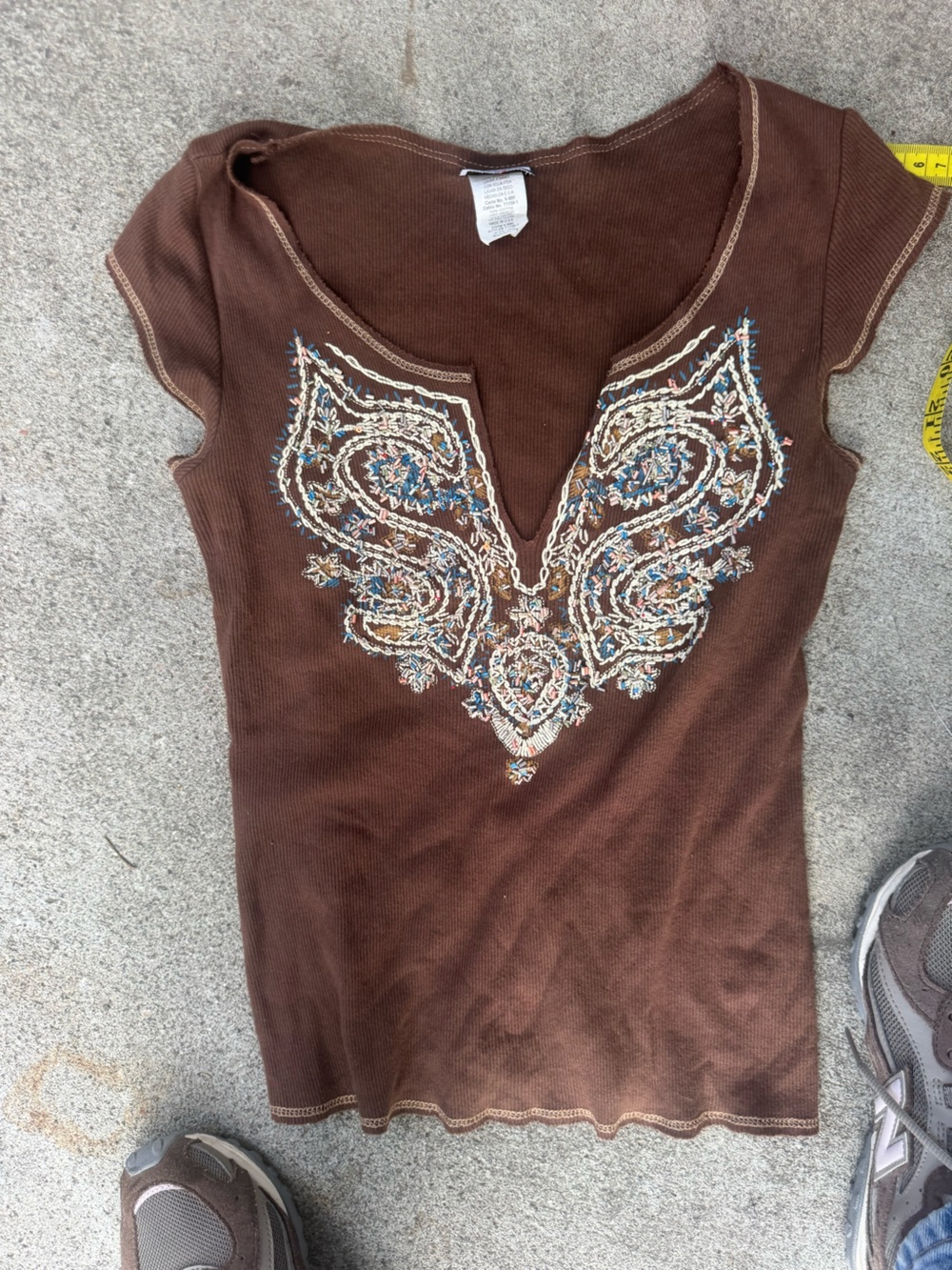 Y2K vintage cotton top - Picture 7 of 9